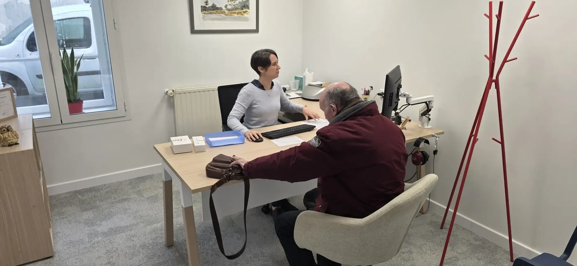 Photo Audioprothésiste Entendre Eric et Gaelle Pasco